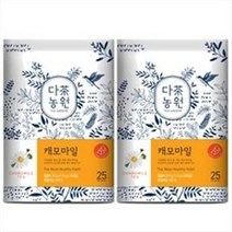 아트박스/메가커피 다농원 캐모마일 25티백 2개세트, 5세트