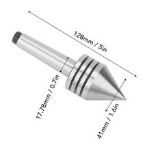 MT1 MT2 심 압대 라이브 센터 HSS 고정밀 내마모성 60 도 선반 CNC 액세서리, 02 MT2