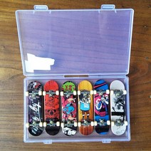 다양한 핑거보드 보관함 패키지 세트 미니 손가락 스케이트보드 장난감 키덜트, 단일사이즈, A