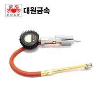 대원금속 DW-101DB 디지털 타이어 게이지 일반굿지형, 1개