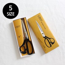 릴리패브릭 CEO가위 재단가위 원단가위(5사이즈) - 8인치 / 9 인치 / 10인치 / 11인치 / 12인치, 1개