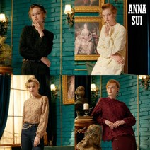 [최초가 99000원] 안나수이ANNA SUI 로즈 트렐리스 블라우스 1종