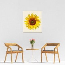 디오Art 돈들어 오는 해바라기 캔버스액자, 해바라기21