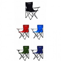 휴대용 접이식 의자 낚시 등산 캠핑 글램핑 차박 놀이 동산 대기 오픈런 튼튼한 가벼운, 대형(블랙)