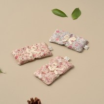 [자체제작 / handmade] 강아지 눈 찜질안대 다래끼 안검염 결막염 발열팩 온열기구, 분홍, 중, 면 거즈 2장 추가