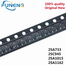 100 개 2SA733 SOT23 2SC945 SMD 2SA1015 BA SG .15A/50V PNP new 트랜지스터, 04 2SC945