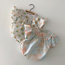 (여름신상)베이비 프릴나염슈트 3-24개월 신생아옷 출산선물
