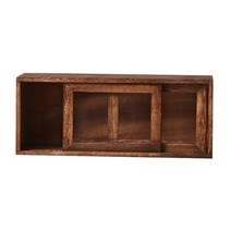 미니유리찬장 미닫이 그릇장 캐비닛 옛날 레트로 장식장, 02.PL-21008미닫이도어방진2개입수량2개