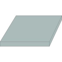 Sorbothane 진동 댐핑 시트 스톡 (70 듀로 1.6 x 30.5 x 30.5 cm(5/8 x 12 x 12 인치)) Isolate It!, 60 Duro_1/8 x 12 x12in