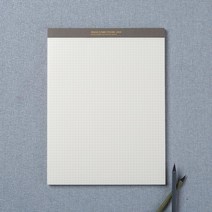 A4 떡메 절취 리갈 그리드노트 모눈패드 연습장 뜯어쓰는공책 메모장