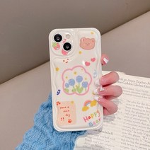 [용꼬리용용] 나이스데이 낙서 입체 휴대폰 케이스