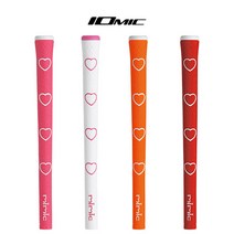 이오믹 미믹 하트 골프그립 여성용, 60립_오렌지