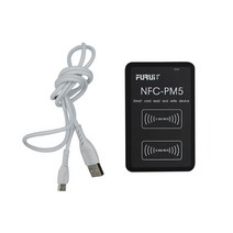 rfid복사기 rfid태그 NFC PM5 스마트 카드 리더 13.56Mhz CUID/FUID 스티커 작가 RFID 키 복사기 125Khz 배지 IC ID 태그 복제 프로그래머, [03] As The Picture Shows