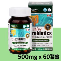 프로바이오틱스 캡슐 유산균 강력한 장건강 장까지살아가는 멀티 캐나다 람노서스 루테리 유산균 락토 온가족 가세리 락토바실러스 장영양제 PROBIOTICS LACTOBACILLUS