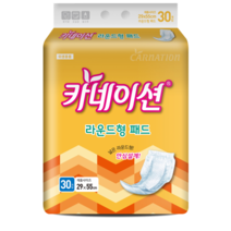 카네이션 속기저귀 라운드 패드 30매 6팩, 30매입 x 6팩, 30개입