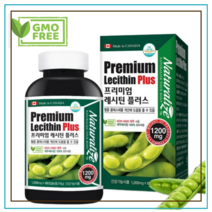 네추럴라이즈 NONGMO 대두100 레시틴 래시틴 플러스 포스파티딜콜린 인지질 콜레스테롤, 4+2(18개월분)