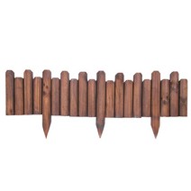 화단 경계목 울타리 휀스 조립식 마당 가드, 높고 낮은 모델 15/20x120cm