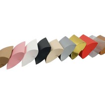 미니 선물용 반달포장박스셋트 손수건 악세사리 포장박스 10pcs 골드
