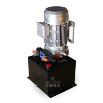 380V 유압 파워 팩 솔벨브 스테이션 공업 오일 펌프, 380V 1.5KW 복동형 원형 6L 실린더