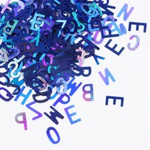 에폭시 수지 경화제 본드 퍼티 아크릴 홀로그램 반짝이 영어 알파벳 조각 에폭시 수지 충전 레이저 장식 필, 07 LSZM-7