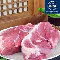 [도축 4일내 초신선] 닥터안스프레쉬 (냉장) 무항생제 한돈 앞다리살 수육용, 1kg
