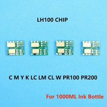 프린트 부품 Mimaki LH 1 LF1 UV 잉크 병 칩 For JFX 1631 호환, 08 LH100-White