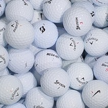 타이틀리스트 Pro V1x 로스트볼 A+ 캘러웨이 볼빅 브랜드별 골프공, 50개, 토탈브랜드(화이트)_A