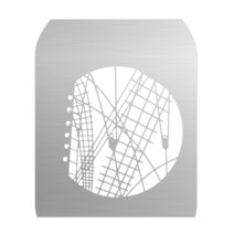 SOONPHO OT1 그래픽 카드 스누트 광학 콘덴서 배경 프로젝션 Godox LED 조명용 DIY 그늘 사진, 51 45, 1개