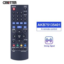블루레이플레이어 AKB75135401 리모컨 LG DVD 울트라 HD 블루레이 디스크 플레이어에 적용 가능 UBK80 BP, 01 AKB75135401