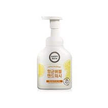 해피바스 항균버블핸드워시 레몬&바질, 2개, 250ml
