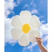 [오늘발송] 데이지풍선 [공기전용] 생일파티 파티꾸미기 아기백일상, 중(72cm)