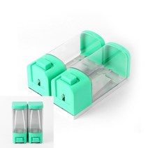 유니드잇코리아 디스펜서 2P 500ML 민트 주방세제디스펜서 싱크대세제통 물비누디스펜서
