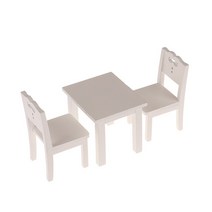 음식모형제작 미니어처 DIY 1/12 나무 컴퓨터 책상 의자 모델 가구 1 세트 인형의 집 장식, 05 as pic