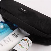 (데이타임 싱글 파우치) 한끼쉐이크 더스트백 노트북 클러치백 제작 헤어롤 가방 남자 종이비누