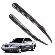 뉴아반떼XD 하이브리드 와이퍼 500mm 450mm 세트, 상세페이지 참조, 상세페이지 참조