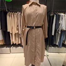 [리안뉴욕] SH01 원피스 벨트 탈부착 원피스 ROEWOP980