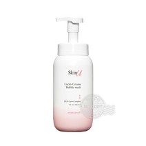 스킨유 락토크림 버블 바디워시 크리미 피치 600ml, 단품, 1개