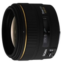 시그마 단초점 표준 렌즈 30mm f1.4 ex dc hsm for aps – c 전용