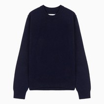 [메종마틴마르지엘라] [명품]22FW 스티치 네이비 여성 캐시미어 니트 SI0HA0002