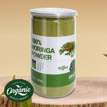 유기농 모링가 분말 모링가잎 가루 파우더, 250g x 1개