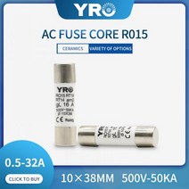 세라믹 퓨즈 코어 R015 RT18 RT14 AC 10/20 개 10x38MM 패스트 블로우 0.5A 1A 2A 3A 4A 5A 6A 8A 10A 16A 20A 25A 32A, 02 20Pcs _ 11 5A | 01 Fuse co