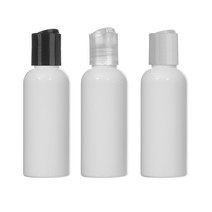 프레스캡 30ml 50ml 60ml 75ml 80ml 100ml 똑딱이캡 공병 화장품, 50ml백색 원형 투명캡
