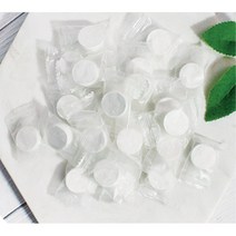 업소 매장용 물먹는 압축 물티슈 100p 일회용품 리필, 1개, 압축티슈100P