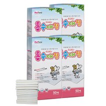 강아지 배변패드 흡수대장 안심 애견패드소형50매 중형30매 대형20매, 50매(소형)4개