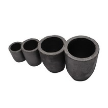 은점토 실버클레이 점토 흑연 주조 도가니 용해로 정제 금은 CU, 01 70x78mm 1pc