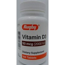 미국직구 비타민D3TB 25MG-50MCG 100Cal, 수량, 상세참조