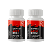 얼리어비타 프리미엄 블랙마카 72g, 120정, 2개