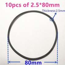 9 크기 실리콘 고무 밴드 풀리 전송 엔진 드라이브 라운드 Beslts 테이프 DIY 장난감 모듈 자동차 모터 스트레치 드롭 배송, 10pcs 2.5x80mm