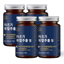 자연바름 눈 차즈기 추출물 국산 차조기 농축분말 영양제 캡슐 정, 70정, 4개