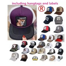 goorin Brothers 자수 여름 트러커 모자 메쉬 힙합 모자 남성용 자수 야구 모자 동물